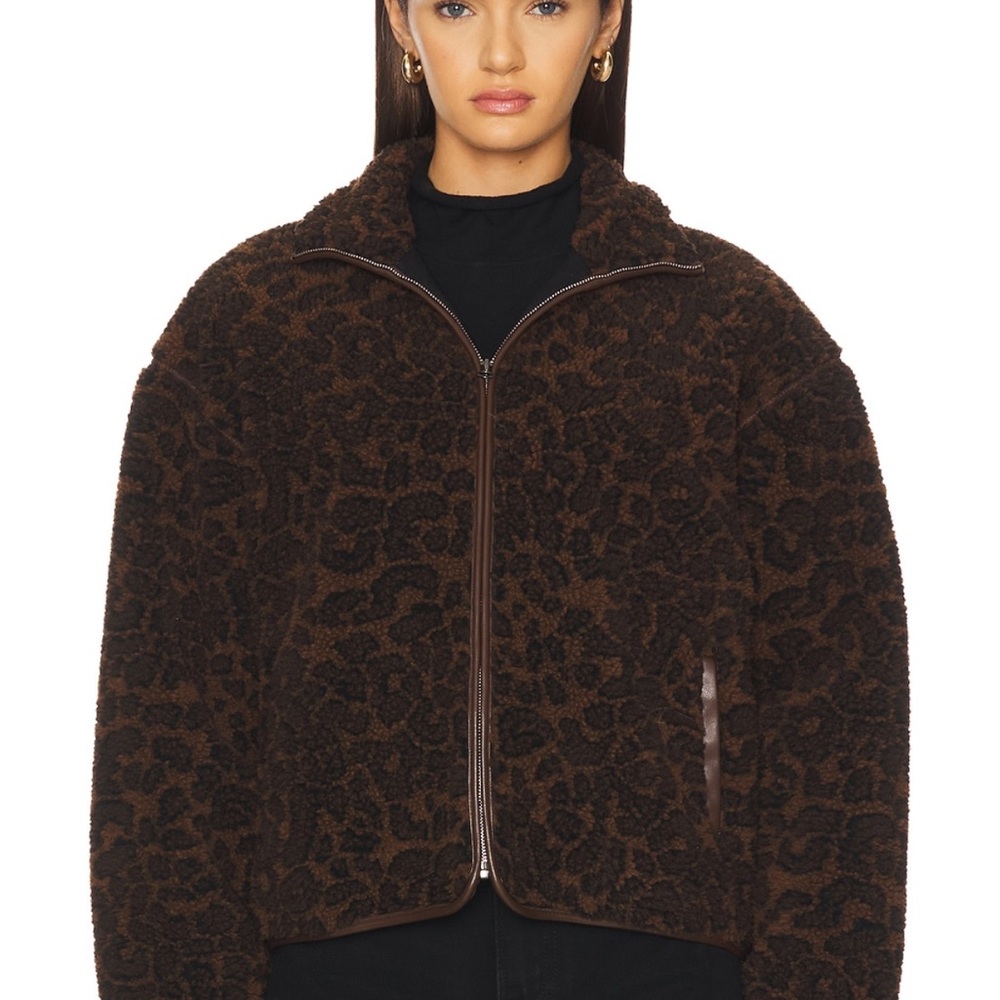 Rag & Bone leopard fleece
